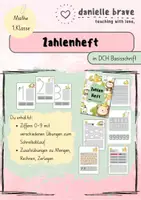 Vorschau - Arbeitsblätter - Zahlenheft - Ziffernschreibkurs in Basisschrift mit Zusatzübungen - Deckblatt