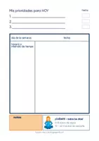 Vorschau - Arbeitsblätter - Zeitmanagement für die Sekundarstufe und Erwachsene im Spanischunterricht, Monats-Wochen-Tagesplaner - Seite 3