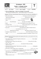 Vorschau - Arbeitsblätter - Twin-pack 4: "Tenses - a refresher course" and "Be - a very special verb" - Seite 1
