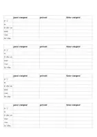 Vorschau - Arbeitsblätter - Verbtabellen zum Konjugieren im passé composé, présent und futur composé - Seite 1