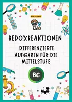 Vorschau - Stundenentwürfe - Redoxreaktionen - Differenzierte Aufgaben für die Mittelstufe - Deckblatt