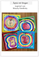 Vorschau - Unterrichtsreihen - Kunstprojekt - Apfel nach Wassily Kandinsky - mit Smartboard Präsentation - Seite 2