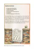Vorschau - Arbeitsblätter - Elektromagnetismus: Arbeitsmappe mit Übungsfragen - Seite 1