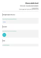 anteprima - Esercizi - THIS IS ME- COLOURS AND NUMBERS - Pagina 1