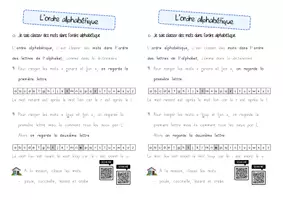 Aperçu - Fiches - Leçons de vocabulaire - CE1 CE2 - Page 2