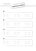 Aperçu - Feuilles d'exercices - Fichier de fluence maths CE1 - Période 5 - Page 3