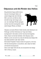 Vorschau - Unterrichtsreihen - Griechische Sagen: Odysseus und die Rinder des Helios - Seite 3