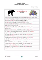 Vorschau - Test - Minuten-Lesetest : Der Wolf und der Pfau - Seite 3