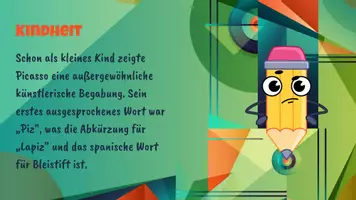 Vorschau - Arbeitsblätter - Picasso Präsentation und Kunstprojekt - Seite 3