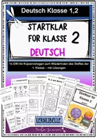 Vorschau - Arbeitsblätter - Materialpaket - Startklar für Klasse 2 - Seite 1