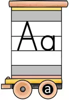 Vorschau - Bildkarten - Buchstabenzug / Buchstaben Bildkarten - Druckschrift - Seite 3