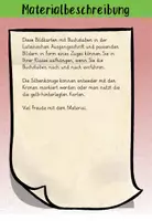 Vorschau - Bildkarten - Buchstabenzug / Buchstaben - Bildkarten / Anlautkarten - Lateinische Ausgangsschrift - Seite 1