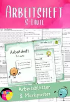 Vorschau - Unterrichtsreihen - Arbeitsheft S-laute und dass oder das - Deckblatt