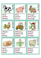 Vorschau - Spiele - Sag es nicht! Bauernhof - Wörter erklären - Seite 1
