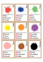 Vorschau - Spiele - Sag es nicht! Farben - Wörter erklären - Seite 1