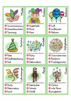 Vorschau - Spiele - Sag es nicht! Fasching/Karneval - Wörter erklären - Seite 1