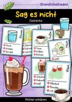Vorschau - Spiele - Sag es nicht! Getränke - Wörter erklären - Deckblatt