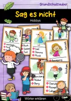 Vorschau - Spiele - Sag es nicht! Hobbys - Wörter erklären - Deckblatt