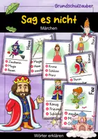 Vorschau - Spiele - Sag es nicht! Märchen - Wörter erklären - Deckblatt