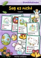 Vorschau - Spiele - Sag es nicht! Ostern - Wörter erklären - Deckblatt