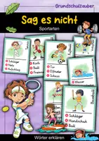 Vorschau - Spiele - Sag es nicht! Sportarten - Wörter erklären - Deckblatt