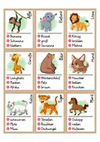 Vorschau - Spiele - Sag es nicht! Tiere - Wörter erklären - Seite 1