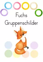 Vorschau - Anderer Materialtyp - Gruppenschilder Fuchs - watercolor - Deckblatt