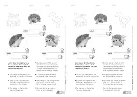 Vorschau - Spiele - Der Igel - Logical zum Sachkundeunterricht *Fächerübergreifend* - Seite 3