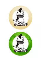 Vorschau - Anderer Materialtyp - Gruppenschilder Zebra - watercolor - Seite 3