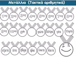 Προεπισκόπηση - Clipart / Γραφήματα - Μετάλλια (τακτικά αριθμητικά) - Σελίδα 2