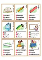 Vorschau - Spiele - Non dirlo! A scuola - Spiegare le parole (italiano) - Seite 1