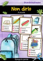 Vorschau - Spiele - Non dirlo! A scuola - Spiegare le parole (italiano) - Deckblatt