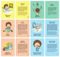 Vista previa - Tarjetas / Manipulativos - Tarjetas de rutinas - página 1