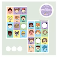 Vista previa - Unidades / Secuencias / Situaciones de Aprendizaje - Lotería de emociones - Portada