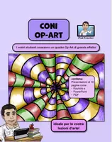 anteprima - Presentazioni / Lavagne - ARTE: Coni Op Art (Keyn/PP/PDF) - Pagina di copertina