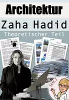Vorschau - Arbeitsblätter - Architektur 4: Zaha Hadid - Organische Architektur (Theorie) - Deckblatt