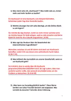 Vorschau - Arbeitsblätter - Die Gefahren des Online-Shoppings - Ein Fallbeispiel - Deckblatt