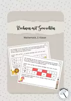 Vorschau - Arbeitsblätter - Rechnen mit Gewichten (Tabelle) - Deckblatt