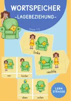 Vorschau - Poster - Wortspeicher: Lagebeziehung (Klasse 1/2) - Deckblatt