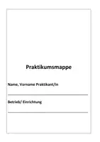 Vorschau - Arbeitsblätter - Praktikumsmappe (f. GL-Schulen; Inklusionsmaterial) - Seite 2