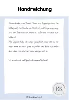 Vorschau - Stationenlernen - Stationskarten - Sportunterricht - Fitness - Seite 1