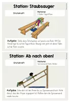 Vorschau - Stationenlernen - Stationskarten - Sportunterricht - Fitness - Seite 3