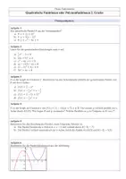 Vorschau - Arbeitsblätter - Zusammenfassung Funktionsarten (Lineare Funktionen, Quadratische Funktionen, Potenzfunktionen, Polynomfunktionen, Exponentialfunktionen) - Seite 3