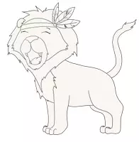 Aperçu - Cliparts/Visuels - Cliparts: lions pour tous les besoins - Page 2