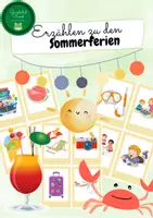 Vorschau - Bildkarten - Bildkarten Ferienerzählung - Deckblatt