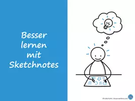 Vorschau - Präsentationen/Tafelbilder - Präsentation "Besser lernen mit Sketchnotes" - Seite 1