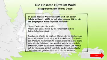 Vorschau - Stationenlernen - Daten - Escaperoom - Mathe Klasse 5 - Seite 1