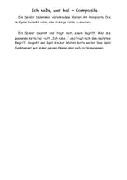 Vorschau - Spiele - "Ich habe, wer hat" Spiel - Komposita - Seite 1