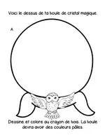 Aperçu - Matériel pour travaux manuels / dessin - Boule de cristal magique - Message secret - Arts - Page 3