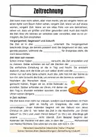 Vorschau - Arbeitsblätter - Zeitrechnung (Geschichte) - Seite 1